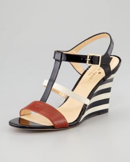  patent leather wedge sandal available in black $ 328 00 kate spade