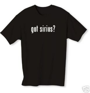 Got Sirius Howard Stern Show T Shirt XLarge XL