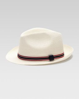 gucci straw fedora hat natural $ 395