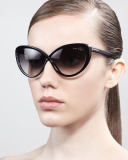 D0BTS Tom Ford Madison Oversized Cat Eye Sunglasses