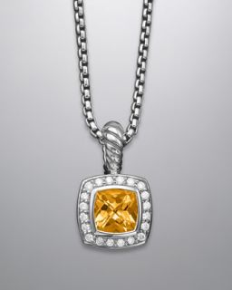 Y03HW David Yurman Petite Albion Necklace, Citrine