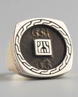  coin ring $ 450 00 john hardy ancient coin ring $ 450 00 an antiqued