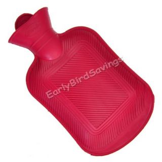 Mini Ribbed Rubber Winter Hotwater Hot Water Bottle Jar Bed Child Pets