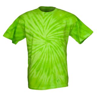  Tie Dye T Shirt Lime Hippie Tye Die Tshirts USA Made