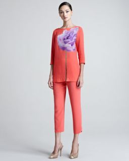 narayani placed floral tunic terezi pull on pants $ 525 925 pre order