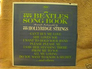 Beatles Item Beatles Song Book Hollyridge Strings LP