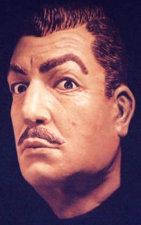Vincent Price Life Size Full Color Pro Painted Bust