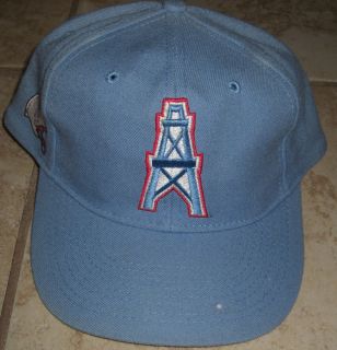 HOUSTON OILERS VINTAGE 1990s SNAPBACK HAT American Needle NFL hat one