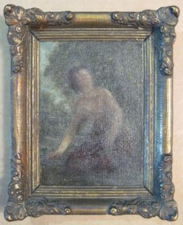  19th C French Oil Painting on Canvas Attributed to Henri Fantin Latour