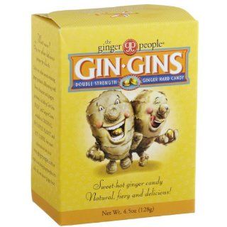 The Ginger People Gin Gins Hard Candy 4.5 Ounce Box 
