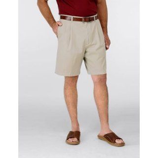  Dockers Individual Fit Waist Pleated Shorts, 42, Blue Stone Clothing