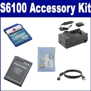 Nikon Coolpix S6100 Digital Camera Accessory Kit includes