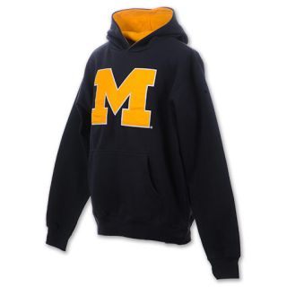 Michigan Wolverines Icon NCAA Youth Hoodie Navy