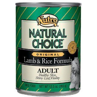 Nutro Natural Choice Original Lamb & Rice Formula, 12.5 Oz