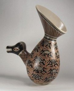 Mata Ortiz Pottery by Nancy Heras de Martinez Duck Effigy