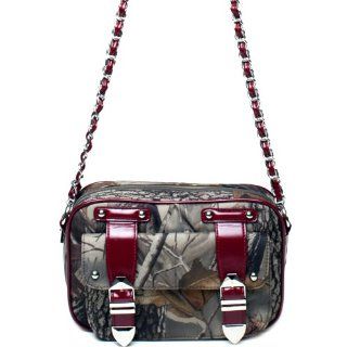 Realtree ® Brand Chain Strap w/ Front Buckles Crossbody