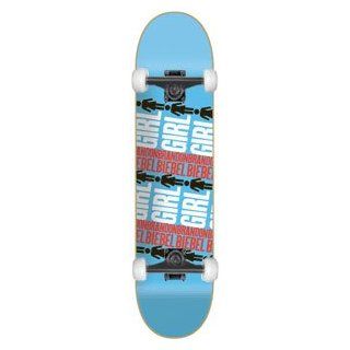 Girl Biebel Pop Secret Complete Skateboard   8.0 w/Mini