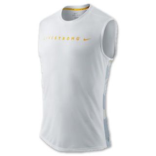 Nike LIVESTRONG Sublimated Sleeveless Mens Training Tee Shirt
