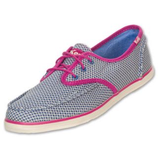 Keds Skipper Geo Womens Casual Shoes Blue/Pink