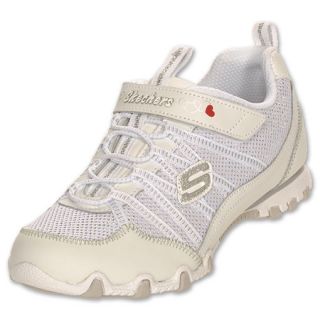 Skechers Star Brite Preschool Shoes White/Sparkle