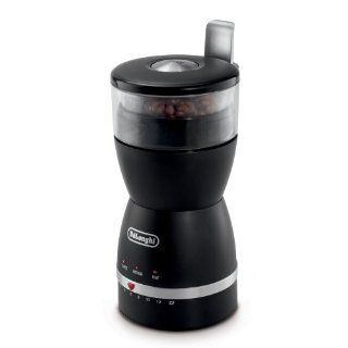 DeLonghi KG49 Electronic Coffee Bean Grinder with 3 Grind