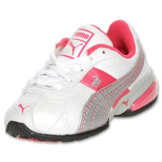 Puma Cell Turin Toddler Running Shoe White/Red