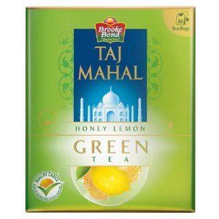 Brooke Bond Taj Mahal Honey Lemon Green Tea Bags 10 nos (pack of 2