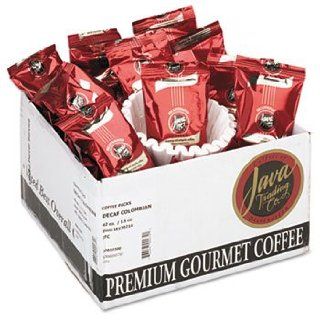 Coffee Portion Packs, 1 1/2 oz Packs, Colombian Decaf by