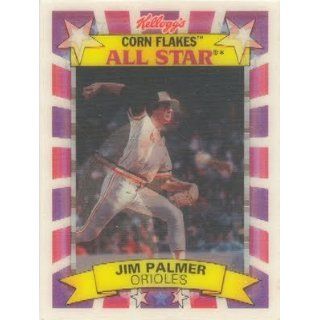 1992 Kelloggs Corn Flakes Jim Palmer All Star Everything