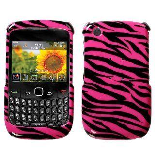 Zebra Skin/Hot Pink Phone Protector Cover for RIM