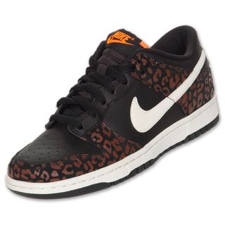 Nike Dunk Low Skinny Womens Casual Shoes Black