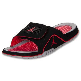 Jordan Hydro IV Retro Mens Sandals Black/Red/Gery