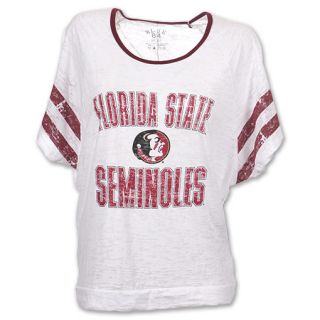 Flordia State Seminoles Burn Batwing NCAA Womens Tee Shirt