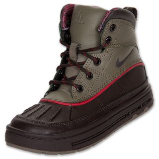 Nike ACG Woodside Preschool Boots Black/Olive/Red