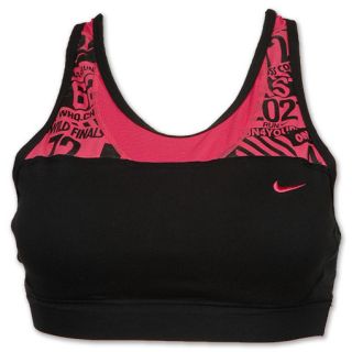 Nike Old Skool Womens Sport Top Black/Pink