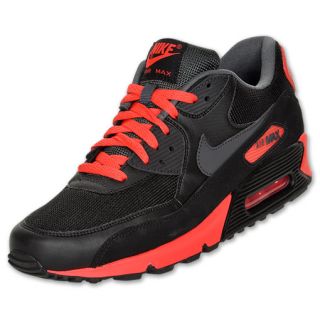 Mens Nike Air Max 90 Essential Running Shoes Black