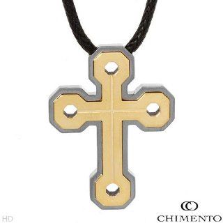 CHIMENTO Made in Italy Elegant Cross Necklace Well Made in