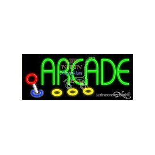 Arcade Neon Sign 13 Tall x 32 Wide x 3 Deep Everything