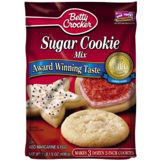 Betty Crocker Sugar Cookie Mix, Pouch, 17.5 oz, 3 Pack: 