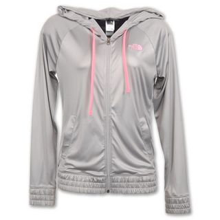 The North Face Full Zip Womens Hoodie Silver