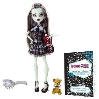 Monster High Frankie Stein Doll with Watzit pet: Toys