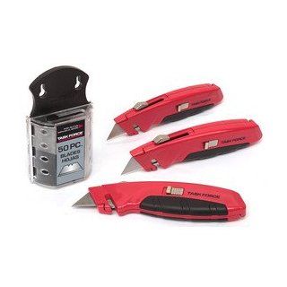 Task Force 3 Piece Utility Knives with 50 Blades Office