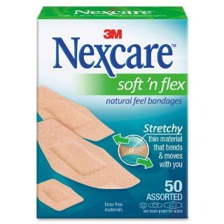 Nexcare Adhesive Bandage   0.88 x 2.25, 0.12 x 3   50
