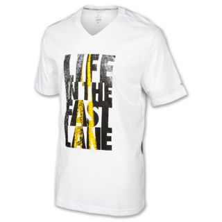 Nike Life In The Fast Lane Mens V Neck Tee