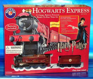  Harry Potter Hogwarts Express G Gauge Train Set Model 7 11080