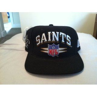 New Orleans Saints Vintage Black Spike Snapback Hat