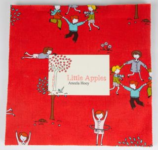  Fabric Layer Cake Little Apples by Aneely Hoey 42 10 Squares