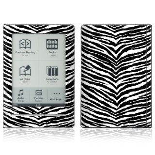 Sony Reader PRS 600 Touch Edition Decal Skin   Black Zebra
