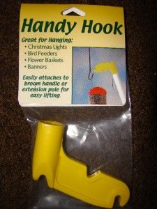 New Hiatt Handy Hook Easily Hang Bird Feeders High