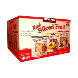 Kirkland Real Sliced Freeze Dried Fruit Snacks Variety Pack 
